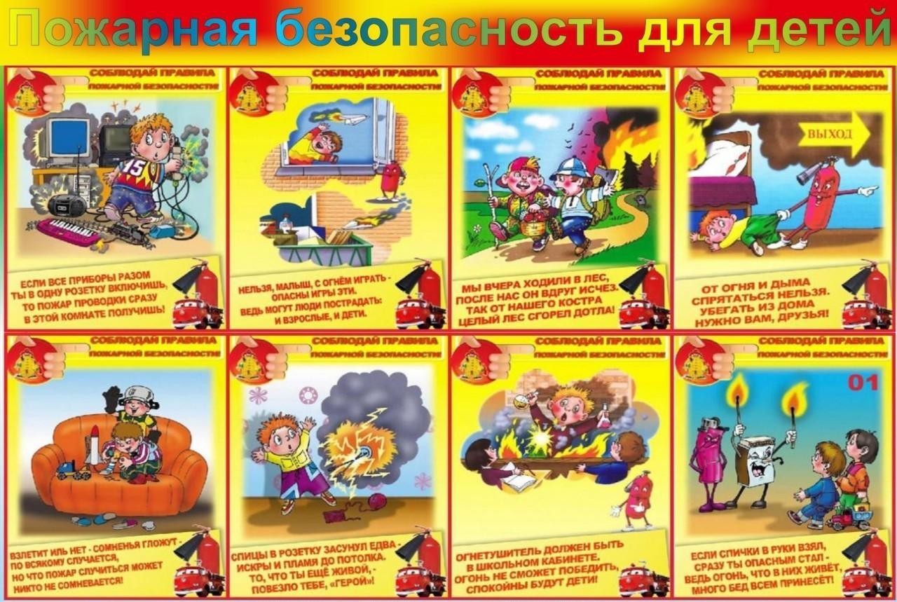 профилактика гибели и травматизма детей на пожарах.